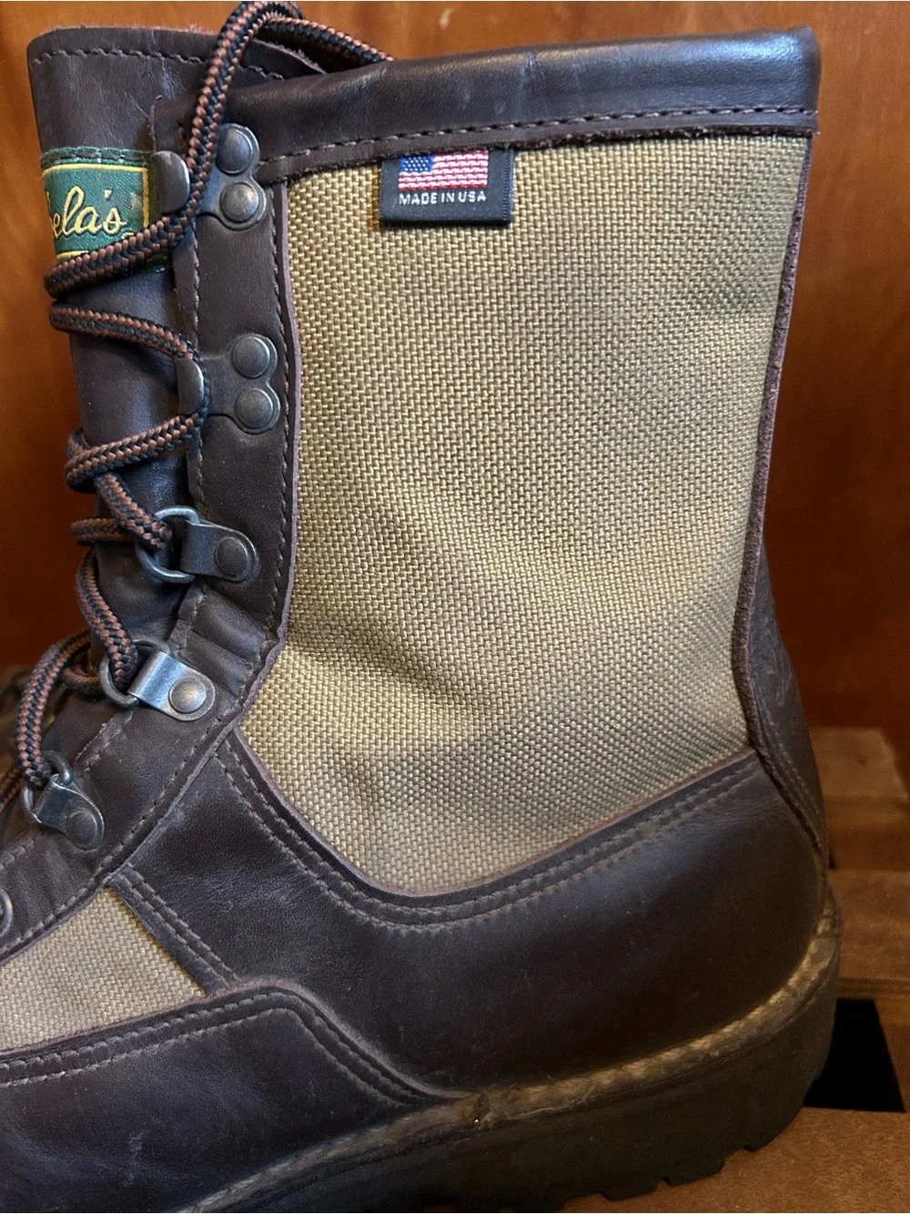 Danner X Cabela’s Men's Winter Lite Hunting Boots Lace-up Brown Tan, Size 13B